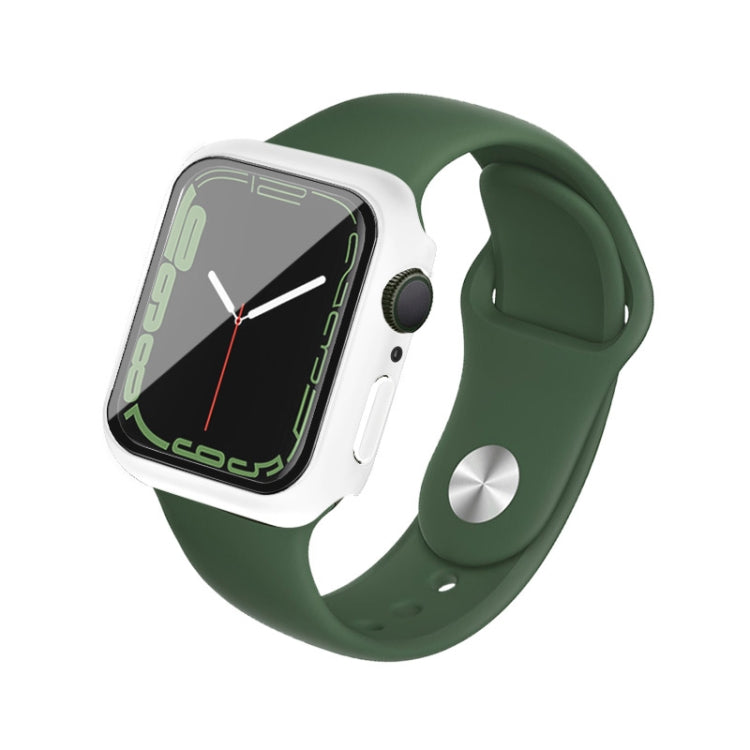 Custodia con pellicola vetro temperato per Apple Watch Series 7-9