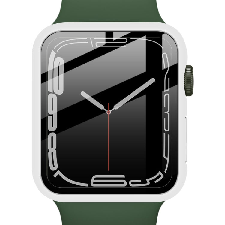 Custodia con pellicola vetro temperato per Apple Watch Series 7-9