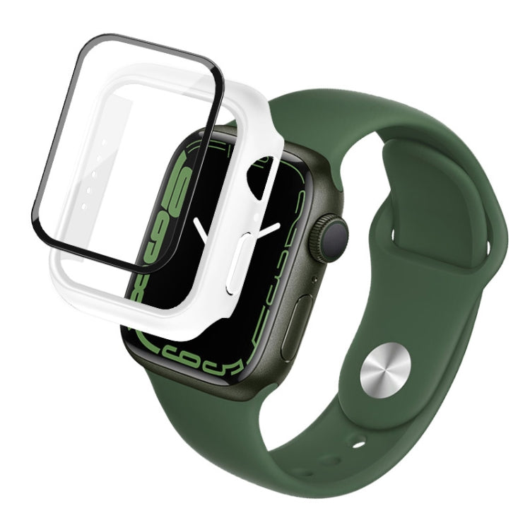 Custodia con pellicola vetro temperato per Apple Watch Series 7-9