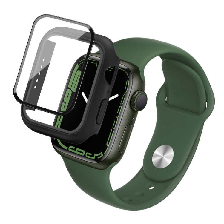 Custodia con pellicola vetro temperato per Apple Watch Series 7-9