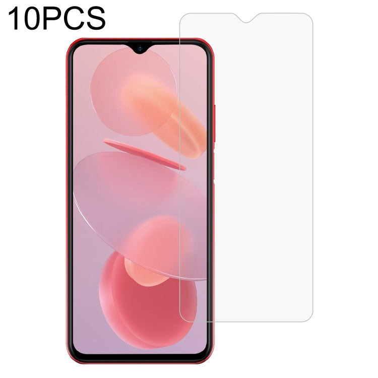 10 pellicole in vetro temperato da 0,26 mm 9H 2,5D, For Ulefone Note 12P (10 PCS ), For Cubot Note 20 / 20 Pro (10 PCS), For Cubot X19s / X19 (10 PCS), For Oukitel WP17 (10 PCS)