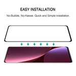 Pellicola in vetro temperato Full Glue 9H HD 3D con bordo curvo, For Xiaomi 12 Pro (1 PC)