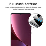 Edge Glue 9H HD Pellicola in vetro temperato con bordo curvo 3D, For Xiaomi 12 Pro (1 PC)