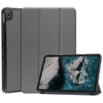 Custodia per tablet in pelle Custer Texture con supporto a tre pieghe, For Lenovo Tab P12 Pro 12.6, For Nokia  T20, For TCL Tab 10s