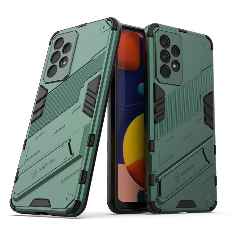 Custodia antiurto TPU con supporto invisibile per Galaxy A33 5G