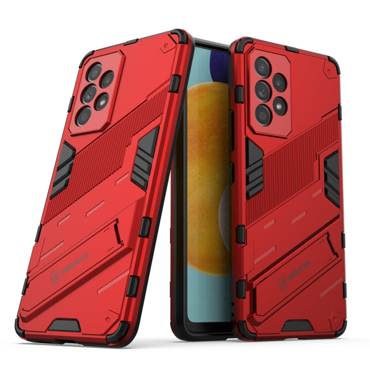 Custodia antiurto TPU con supporto invisibile per Galaxy A33 5G