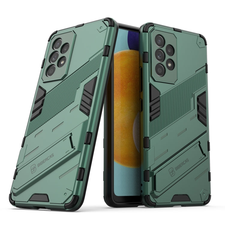 Custodia antiurto TPU con supporto invisibile per Galaxy A33 5G