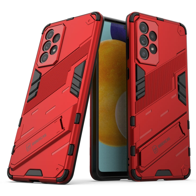 Custodia antiurto TPU con supporto invisibile per Galaxy A33 5G