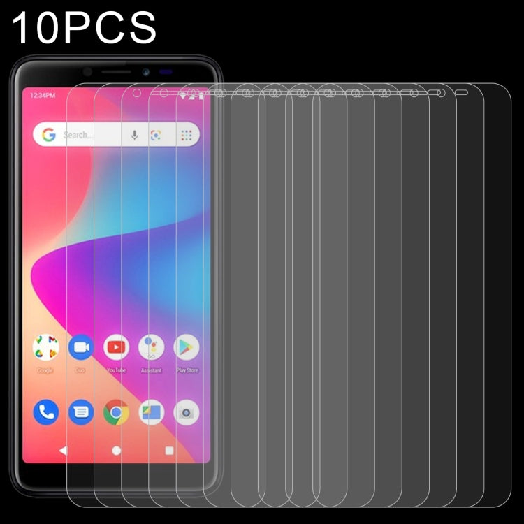 10 pellicole in vetro temperato da 0,26 mm 9H 2,5D, For BLU Studio X10+ (10 PCS), For BLU Studio X10L (10 PCS), For BLU C7 (10 PCS), For BLU G50 Plus (10 PCS), For Wiko Y52 (10 PCS), For Wiko Sunny 5 Lite (10 PCS), For BLU G60 (10 PCS)                 ...