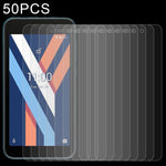 50 pellicole in vetro temperato da 0,26 mm 9H 2,5D, For BLU Studio X10+ (50 PCS), For BLU Studio X10L (50 PCS), For BLU C7 (50 PCS), For Wiko Y52 (50 PCS), For BLU G50 Plus (50 PCS), For Wiko Sunny 5 Lite (50 PCS), For BLU G60 (50 PCS)                 ...