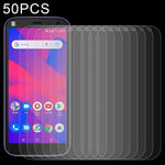 50 pellicole in vetro temperato da 0,26 mm 9H 2,5D, For BLU Studio X10+ (50 PCS), For BLU Studio X10L (50 PCS), For BLU C7 (50 PCS), For Wiko Y52 (50 PCS), For BLU G50 Plus (50 PCS), For Wiko Sunny 5 Lite (50 PCS), For BLU G60 (50 PCS)                 ...