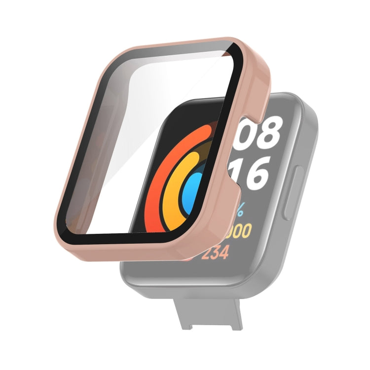 Custodia protettiva PC e vetro temperato per Xiaomi Redmi Watch 2