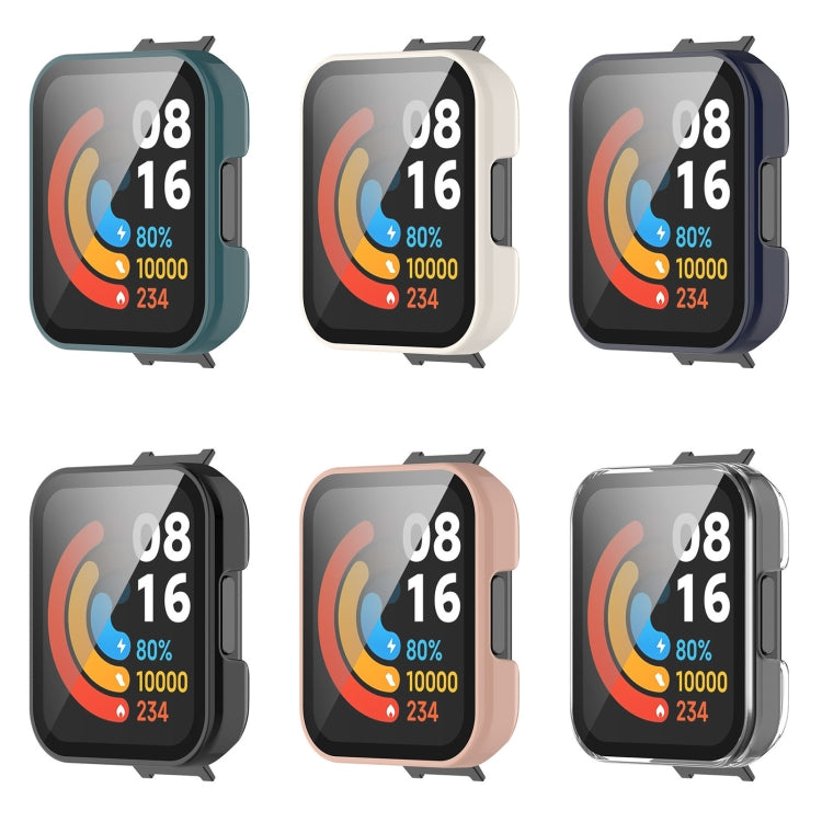 Custodia protettiva PC e vetro temperato per Xiaomi Redmi Watch 2
