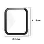 Custodia protettiva PC e vetro temperato per Xiaomi Redmi Watch 2