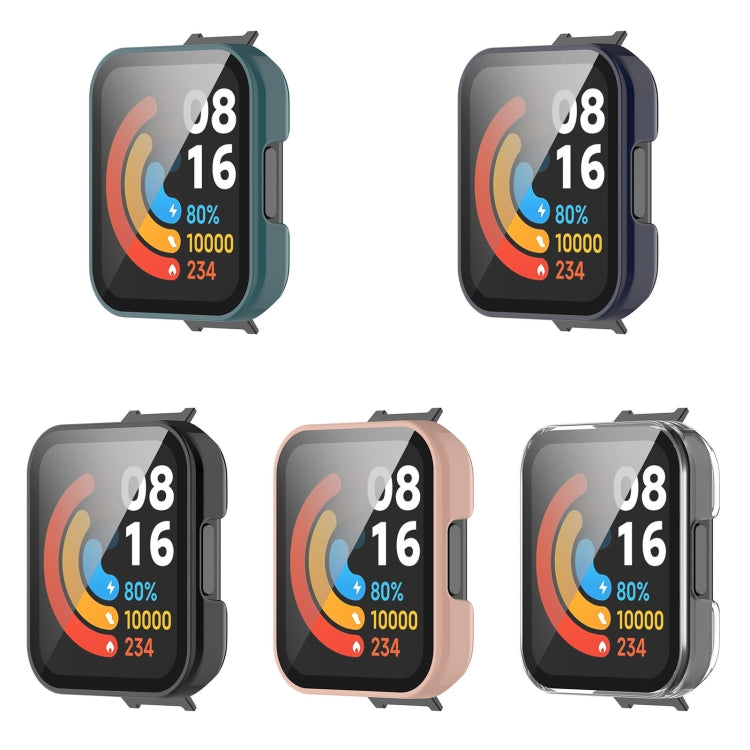 Custodia protettiva PC e vetro temperato per Xiaomi Redmi Watch 2