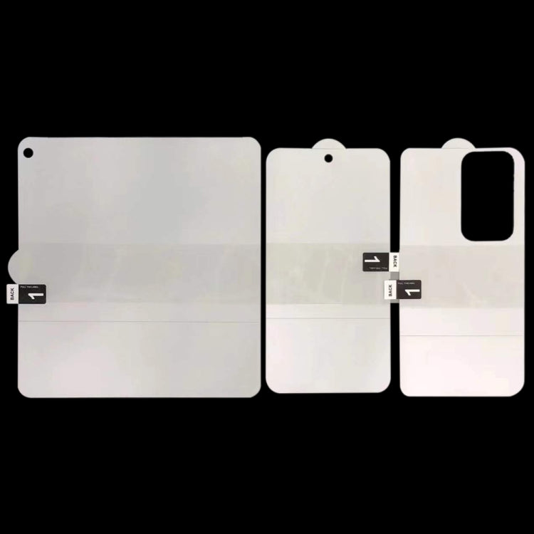 Full Screen Protector Pellicola idrogel antideflagrante, For OPPO Find N (Big Screen + Front Rear Film) (1 PC), For OPPO Find N (Front Film) (1 PC), For OPPO Find N (Big Screen) (1 PC), For OPPO Find N (Front Rear Film) (1 PC)                          ...