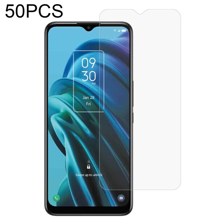 50 pellicole in vetro temperato da 0,26 mm 9H 2,5D, For TCL 30 XE 5G / 30 5G (50 PCS), For TCL 30 V 5G (50 PCS), For Nokia 9 PureView (50 PCS), For LG V50S ThinQ 5G(50 PCS), For OPPO Realme GT2 Pro (50 PCS), For OPPO K5 (50 PCS)                        ...