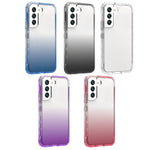Custodia trasparente sfumata in PC e TPU per Samsung Galaxy S22 5