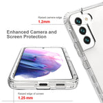 Custodia trasparente sfumata in PC e TPU per Samsung Galaxy S22 5
