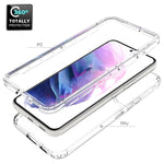 Custodia trasparente sfumata in PC e TPU per Samsung Galaxy S22 5