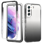 Custodia trasparente sfumata in PC e TPU per Samsung Galaxy S22 5