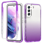 Custodia trasparente sfumata in PC e TPU per Samsung Galaxy S22 5