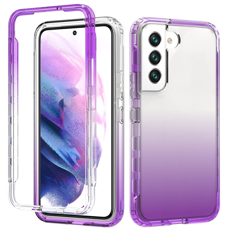 Custodia trasparente sfumata in PC e TPU per Samsung Galaxy S22 5