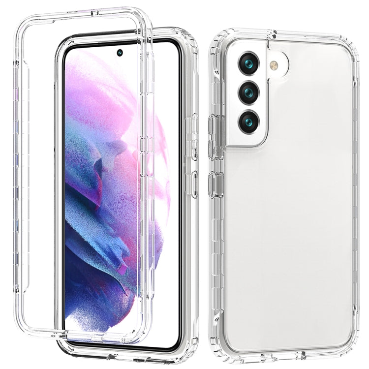Custodia trasparente sfumata in PC e TPU per Samsung Galaxy S22 5