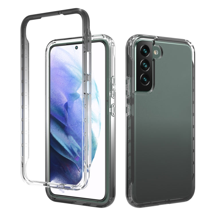 Custodia trasparente sfumata in PC e TPU per Samsung Galaxy S22 5