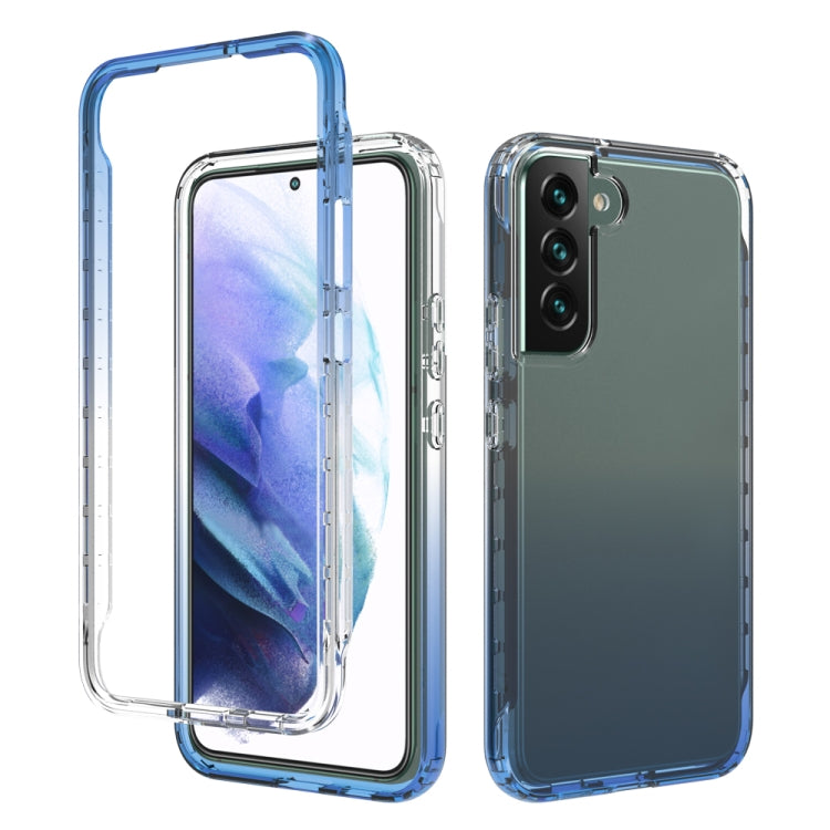 Custodia trasparente sfumata in PC e TPU per Samsung Galaxy S22 5