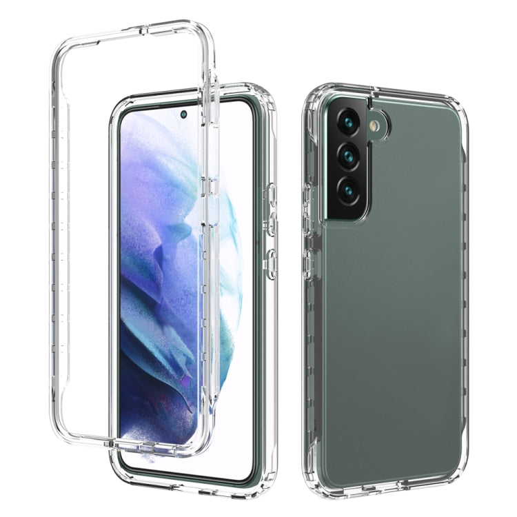 Custodia trasparente sfumata in PC e TPU per Samsung Galaxy S22 5