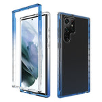Custodia trasparente sfumata in PC e TPU per Samsung Galaxy S22 5