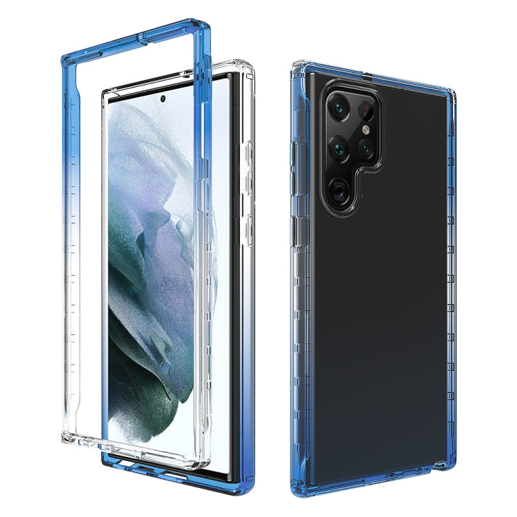 Custodia trasparente sfumata in PC e TPU per Samsung Galaxy S22 5