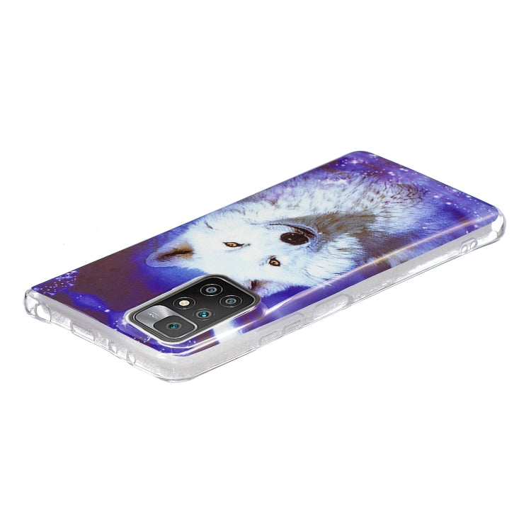 Custodia protettiva in TPU luminosa per Xiaomi Redmi 10