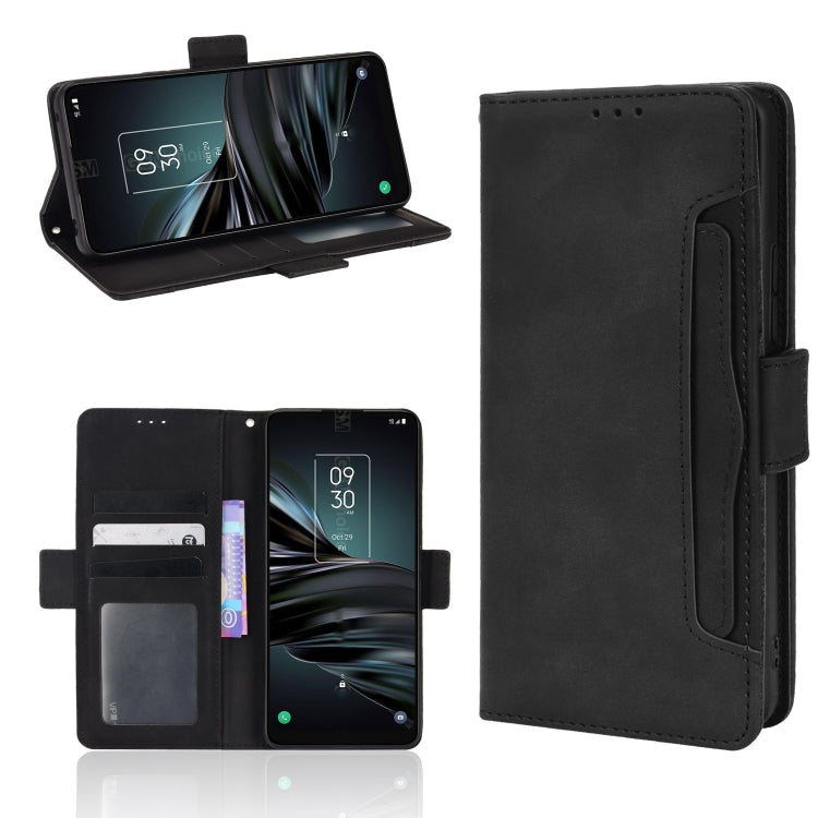 Custodia portafoglio in pelle per Alcatel 1S 2021