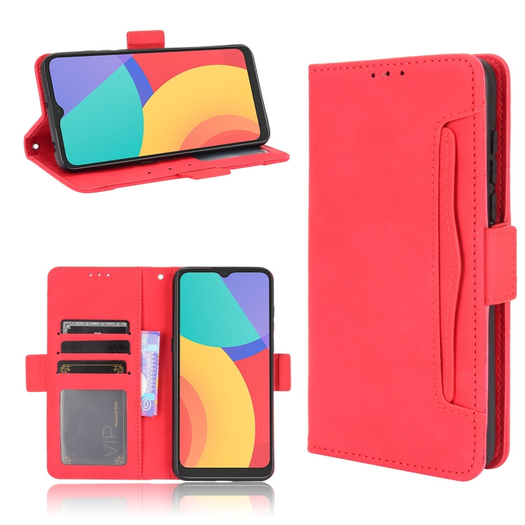 Custodia portafoglio in pelle per Alcatel 1S 2021