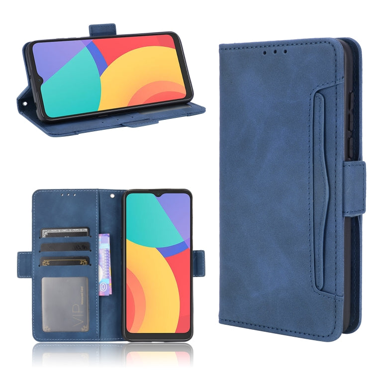 Custodia portafoglio in pelle per Alcatel 1S 2021