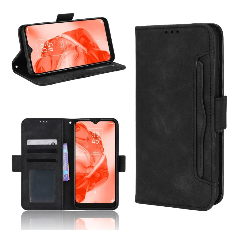 Custodia portafoglio in pelle per Alcatel 1S 2021