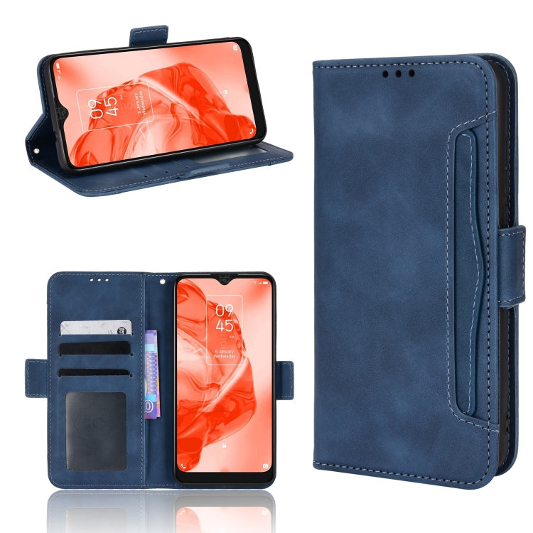 Custodia portafoglio in pelle per Alcatel 1S 2021