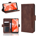 Custodia portafoglio in pelle per Alcatel 1S 2021
