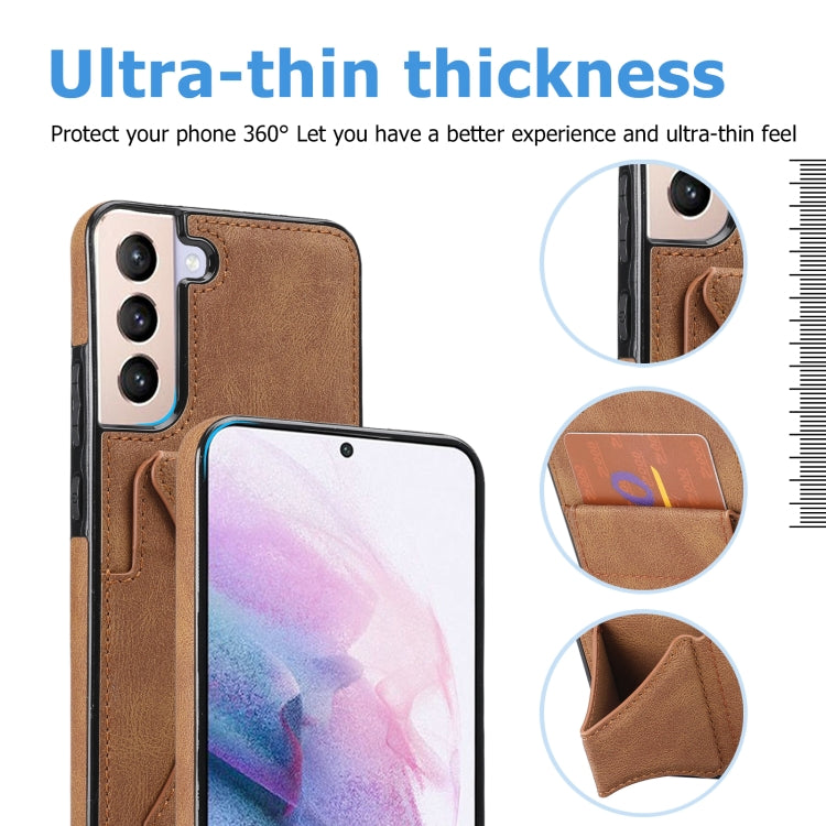 Custodia ultrasottile antiurto con supporto per Galaxy S22 Ultra