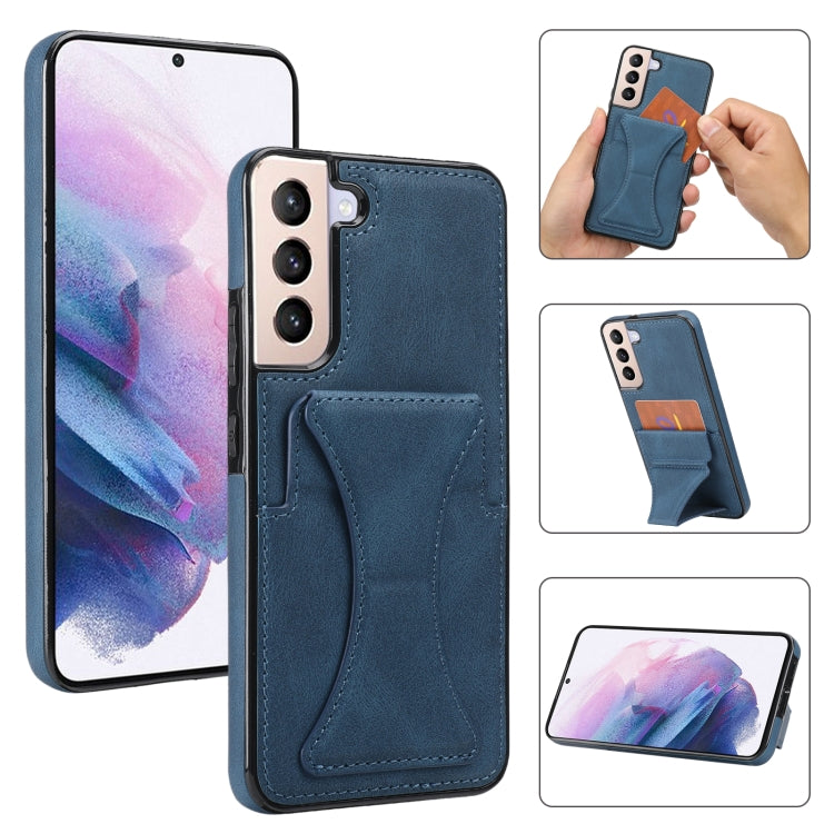 Custodia ultrasottile antiurto con supporto per Galaxy S22 Ultra