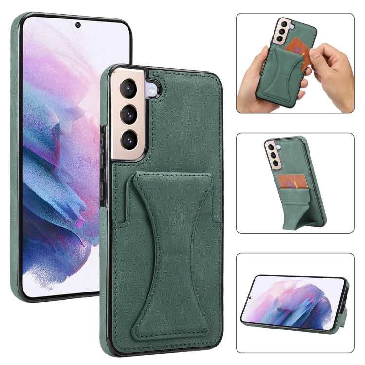 Custodia ultrasottile antiurto con supporto per Galaxy S22 Ultra