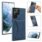 Custodia ultrasottile antiurto con supporto per Galaxy S22 Ultra