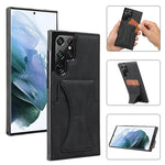 Custodia ultrasottile antiurto con supporto per Galaxy S22 Ultra