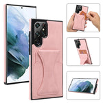 Custodia ultrasottile antiurto con supporto per Galaxy S22 Ultra