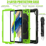 Custodia in silicone per Samsung Galaxy Tab A8 10.5 2021
