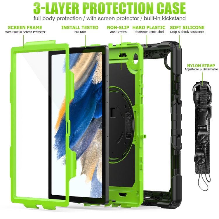Custodia in silicone per Samsung Galaxy Tab A8 10.5 2021