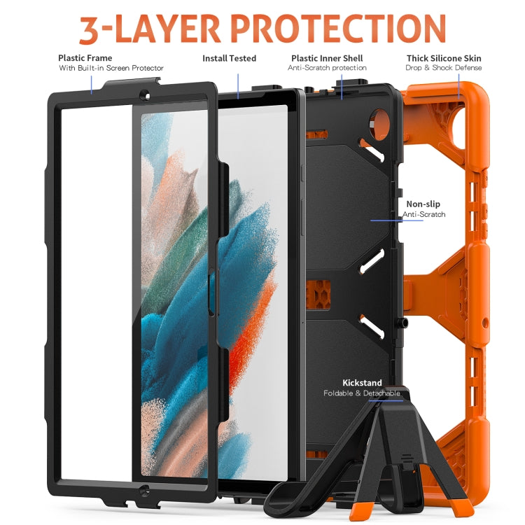 Custodia in silicone per Samsung Galaxy Tab A8 10.5 2021