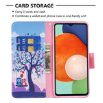 Custodia portafoglio in pelle per Samsung Galaxy A33 5G